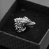 Bague Loup Tête de Loup (Acier)